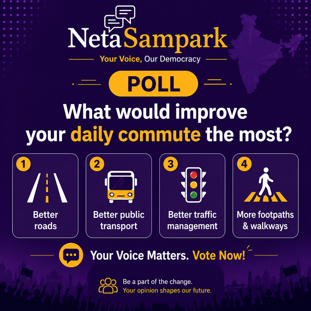 What would improve your daily commute the most?