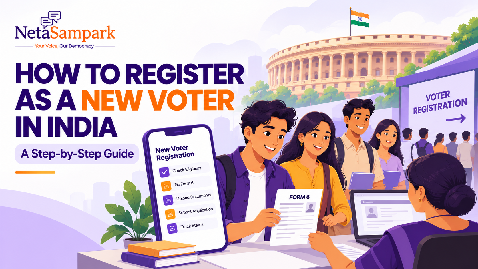 How to Register as a New Voter in India: Step-by-Step Guide